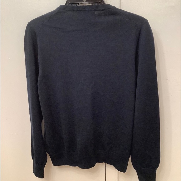 Mulberry Dark Navy Wool Blend Jumper Sweater​​​​​​ - Picture 10 of 15